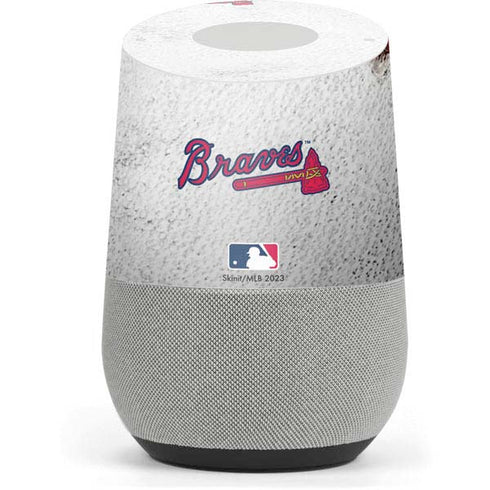 MLB Atlanta Braves Game Ball Google Home Skin